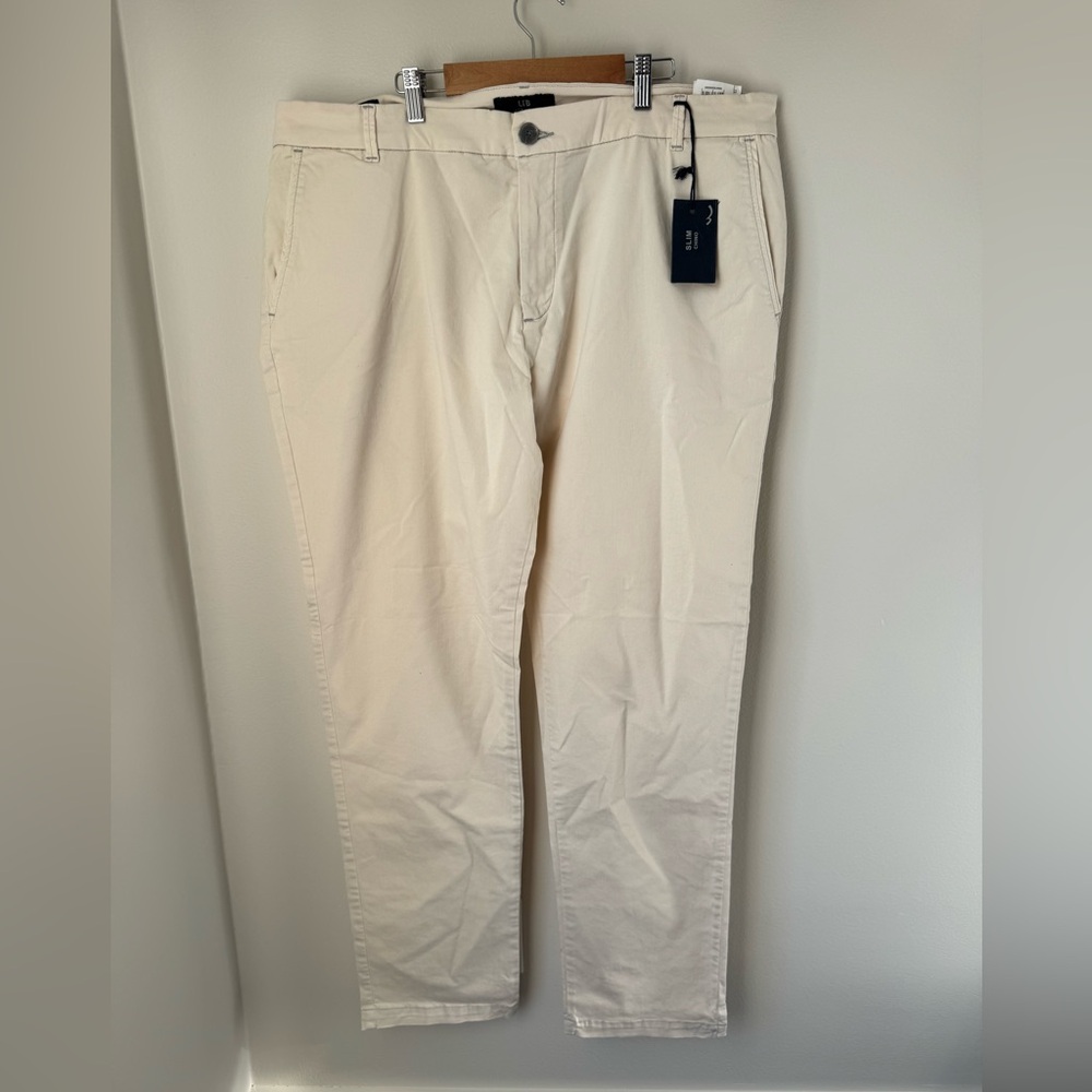 LTB Genuine denim co. Straight leg chino Cream Pants